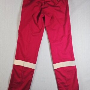 Red/reflective FR work pants